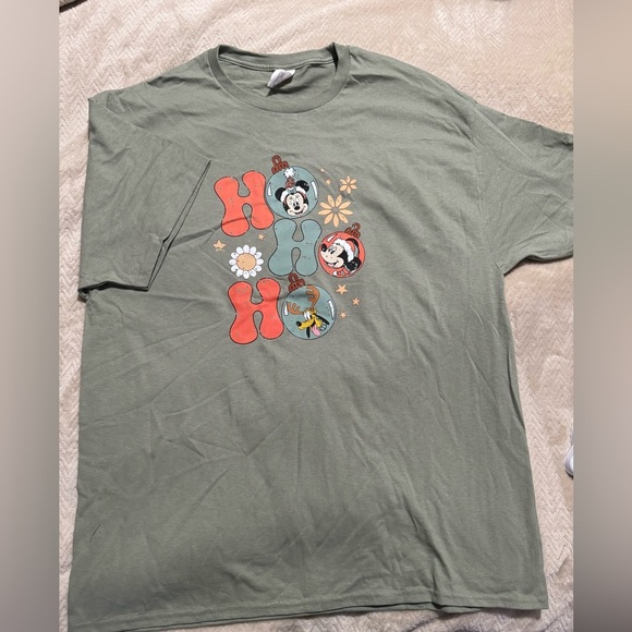 Mickey Mouse and Friends Holiday T-Shirt - Picture 1 of 4